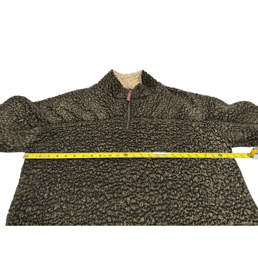 Carbon‎ 2 Cobalt Sherpa 1/4 Zip Pullover Sweater Men's XL